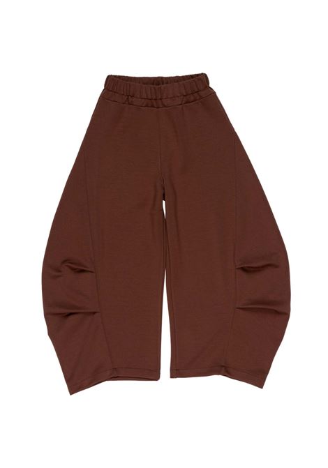 Pantaloni in felpa Lù-Lù BY MISS GRANT | LL4639MORO